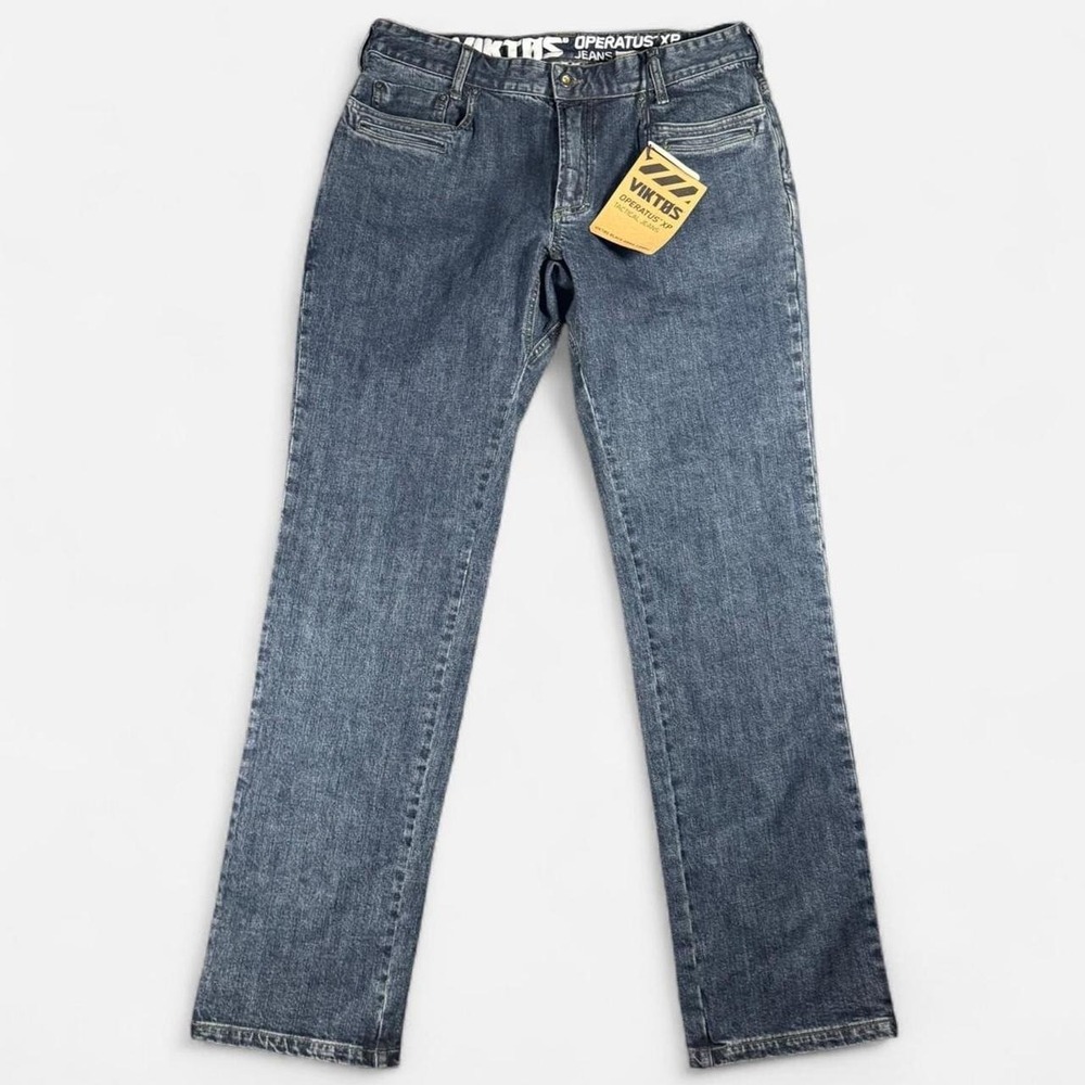 Viktos Operatus XP Dark Wash Tactical Jeans Reinforced Stitching 34x34